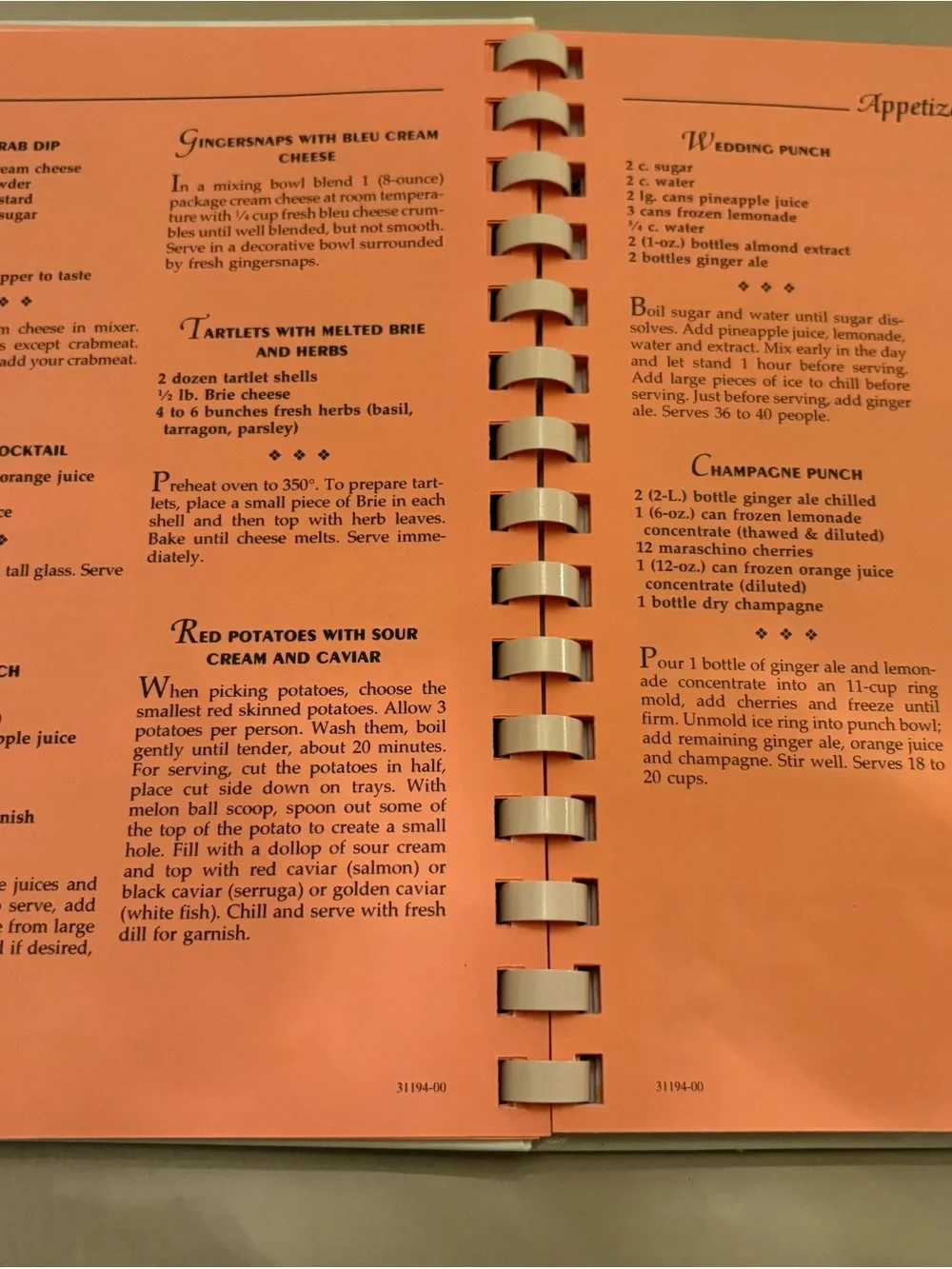 Recipes & Recollections Cookbook - Cream Cover
